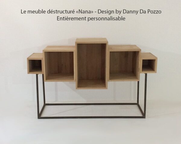Le meuble design nana : en bois massif personnalisable