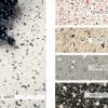 plateau ceramique effet Terrazzo
