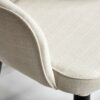 Détail du tissu relief qui rappelle le Lin