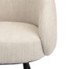 Détail du tissu de couleur Beige qui recouvre l'intégralité du Canapé.