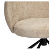 Détail du tissu moelleux et de qualité présenté avec la couleur Beige Latte.